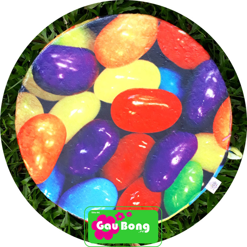 Nệm Ngồi 3D - Kẹo Candy